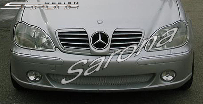 Custom Mercedes S Class Sedan Grill (2000 - 2002) - $310.00 (Manufacturer Sarona, Part #MB-010-GR)